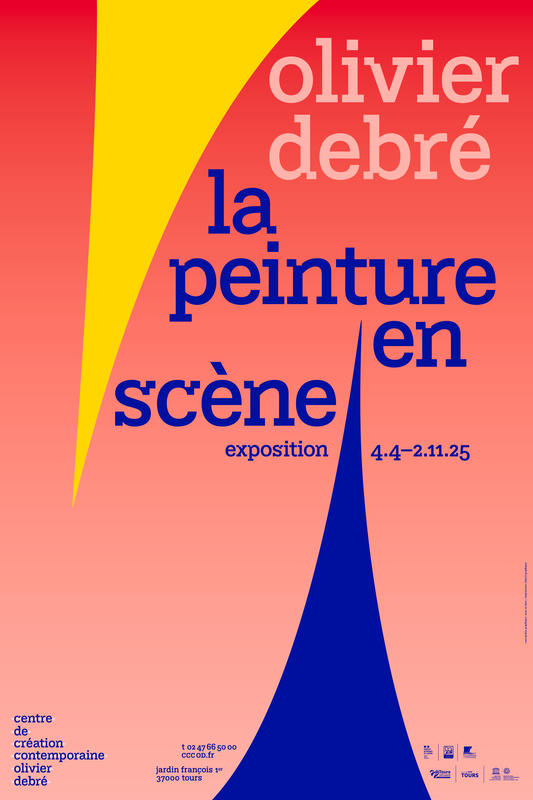 Exposition :  la peinture en scène, Olivier Debré