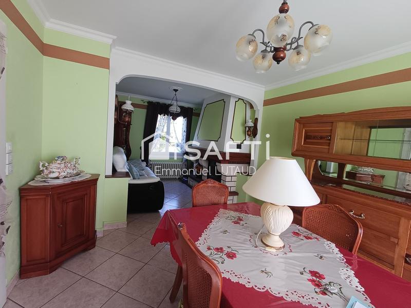 Maison - 92 m² - 7 pièces