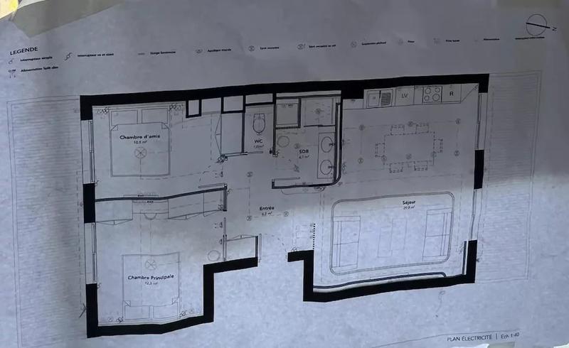 Appartement - 64 m² - 3 pièces