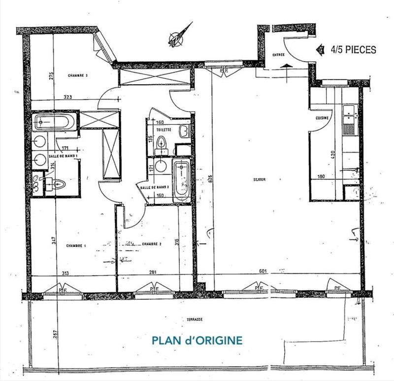 Appartement - 100 m² - 4 pièces