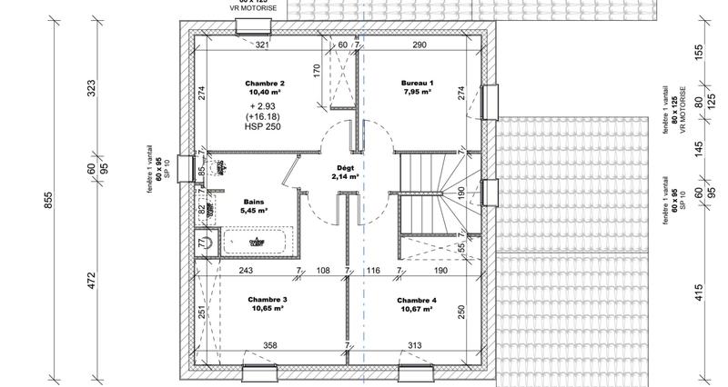 Maison - 120 m² - 5 pièces