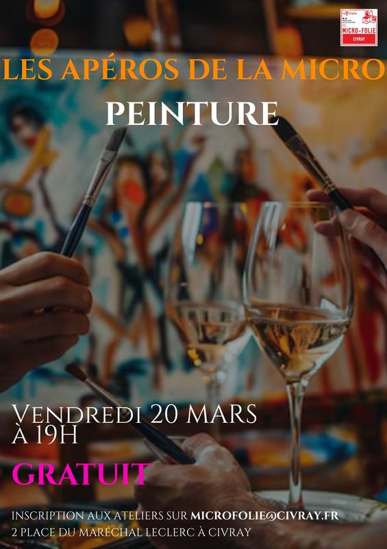 Les Apéros de la Micro : peinture