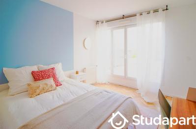 Chambre - 11 m² - 1 pièce