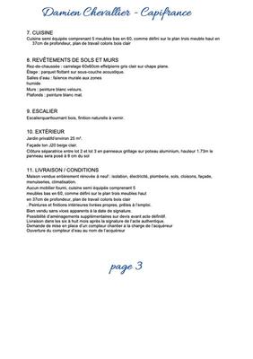 Maison - 67 m² - 3 pièces