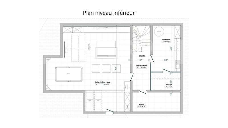 Maison - 200 m² - 6 pièces