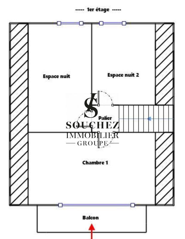 Maison ancienne - 105 m² - 5 pièces