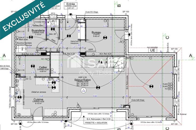 Maison - 148 m² - 6 pièces