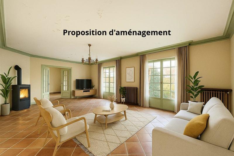 Maison traditionnelle - 216 m² - 7 pièces