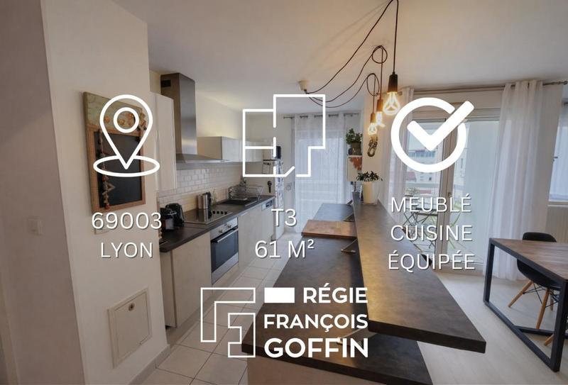 Appartement - 62 m² - 3 pièces