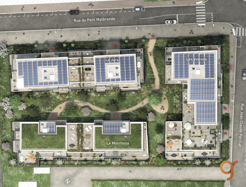 Appartement - 47 m² - 2 pièces