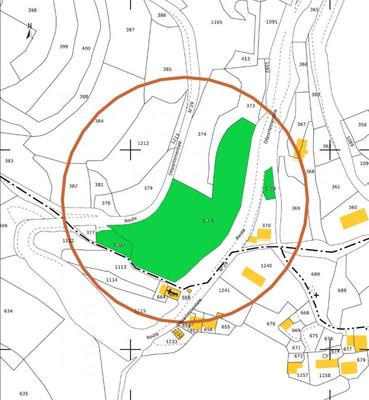Terrain constructible - 4 113 m²