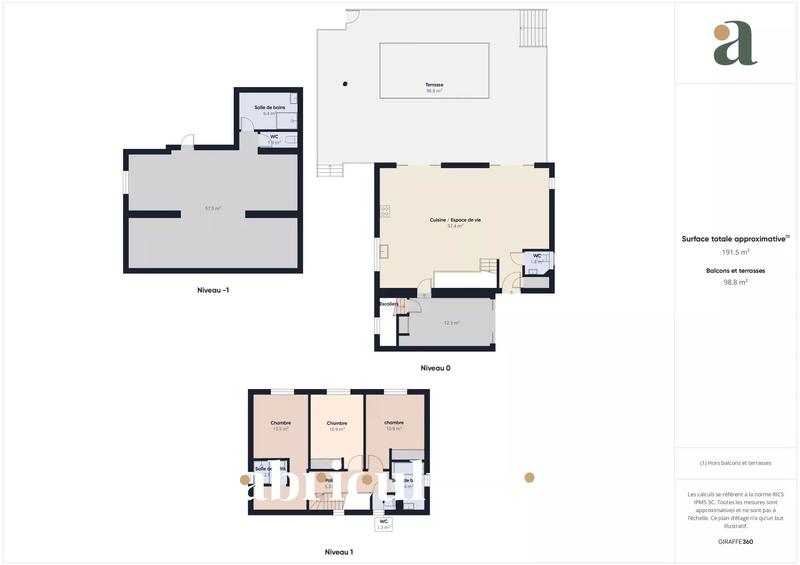 Maison - 131 m² - 5 pièces