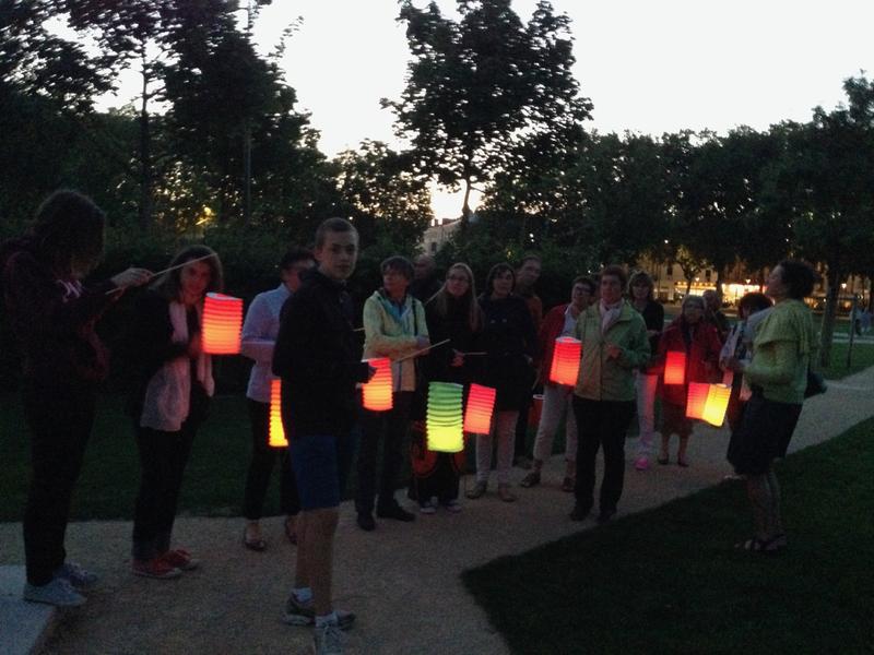 Balade illuminée à Niort