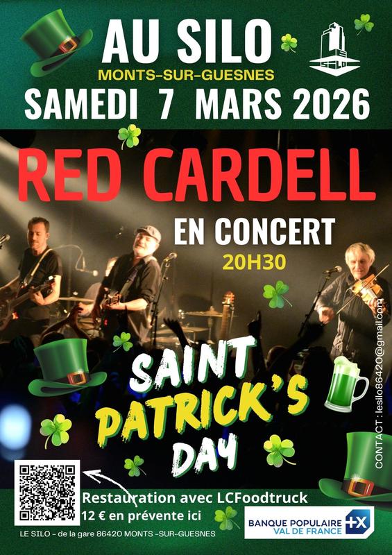 Red Cardell en concert pour la Saint Patrick's Day