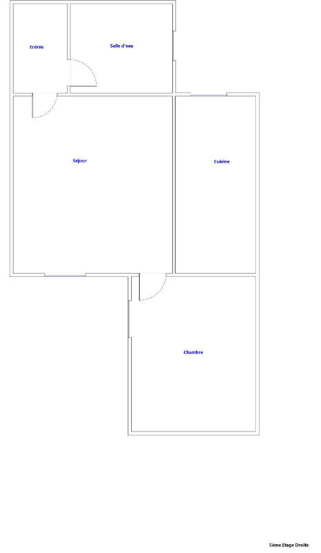 Appartement - 32 m² - 2 pièces