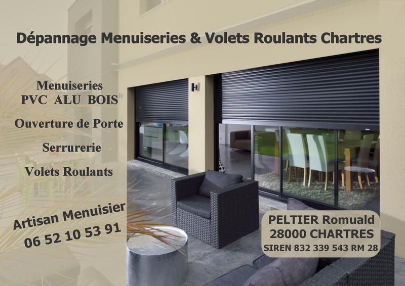 Dépannage Menuiseries &amp; Volets Roulants Chartres