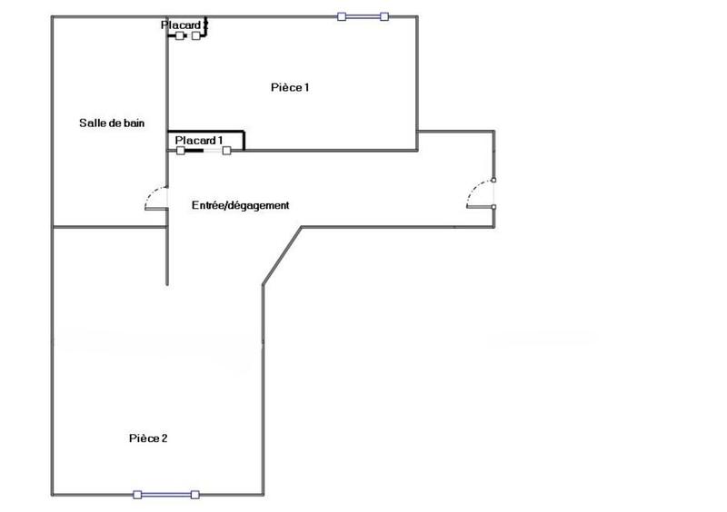 Appartement - 38 m² - 2 pièces