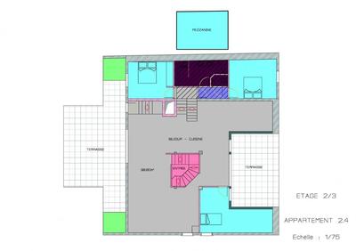 Appartement - 168 m² - 5 pièces