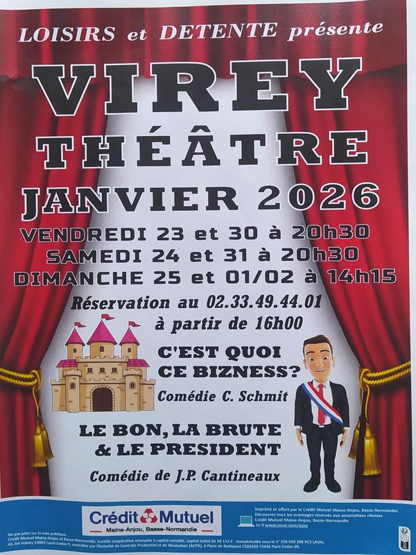 Théâtre > "C'est quoi ce bizness ?" et "Le bon, la brute et le président"