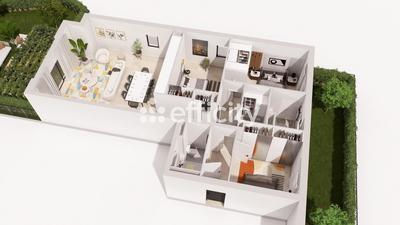 Appartement - 104 m² - 4 pièces