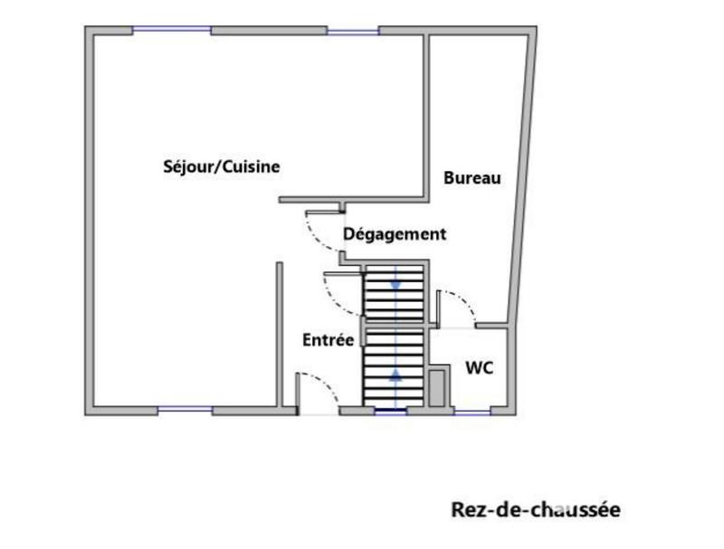 Maison - 96 m² - 5 pièces