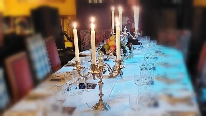 Visite guidée et repas aux chandelles - Châteaux en fête