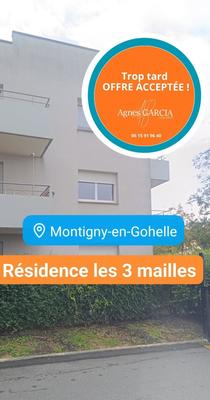 Appartement - 56 m² - 3 pièces