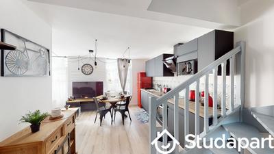 Chambre - 12 m² - 1 pièce