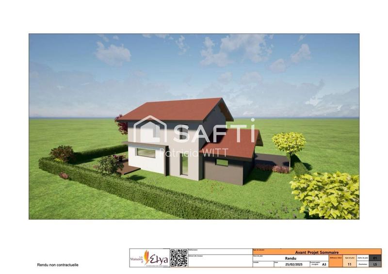 Terrain - 763 m²