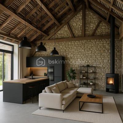 Maison - 100 m² - 1 pièce