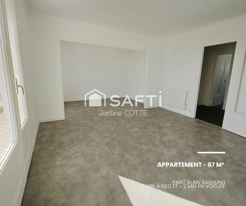 Appartement - 67 m² - 3 pièces