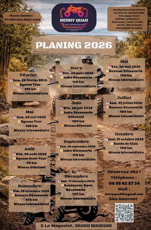 Randonnée avec Berry Quand