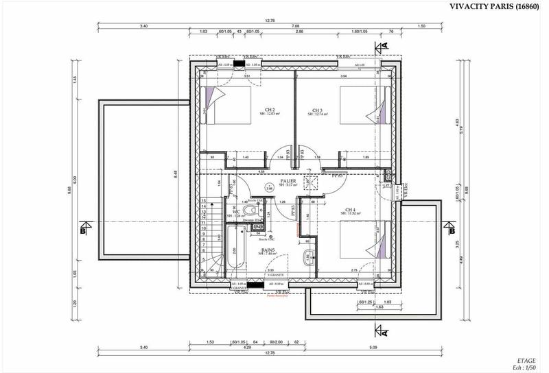 Maison - 96 m² - 4 pièces