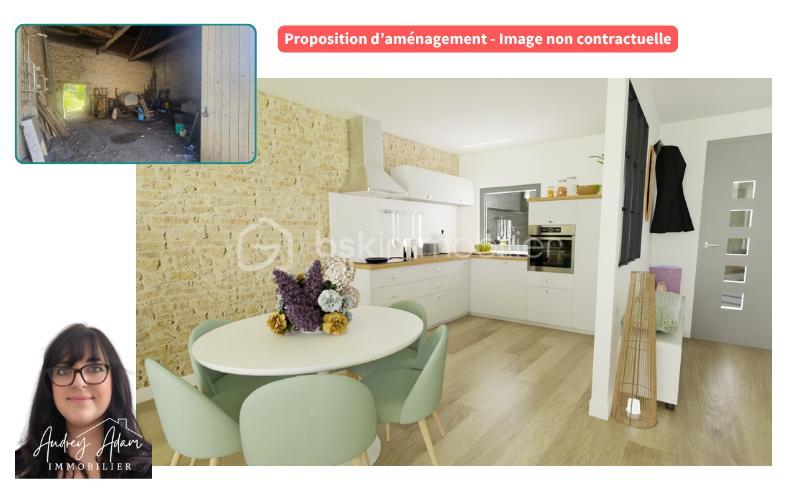 Grange - 60 m² - 1 pièce