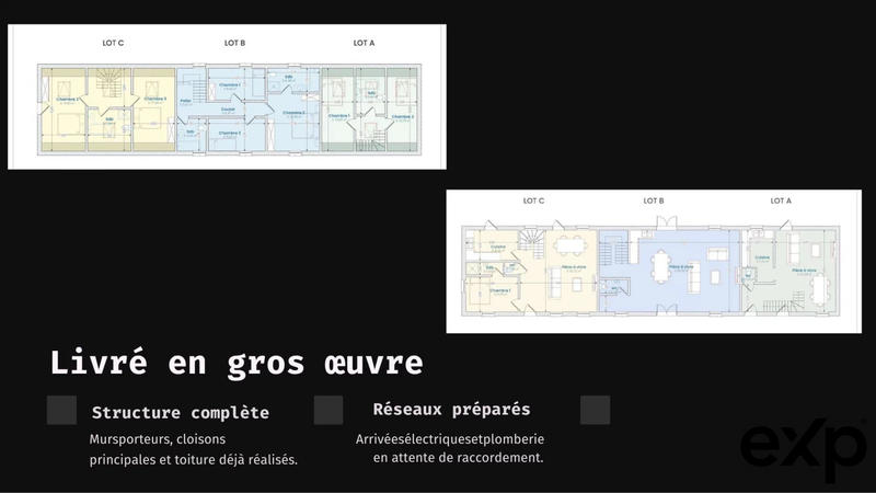Maison traditionnelle - 80 m² - 4 pièces