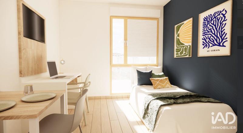 Appartement - 19 m² - 1 pièce