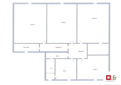 Appartement - 98 m² - 4 pièces