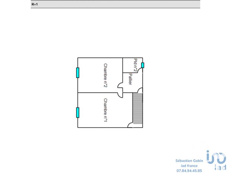 Maison de village - 80 m² - 4 pièces