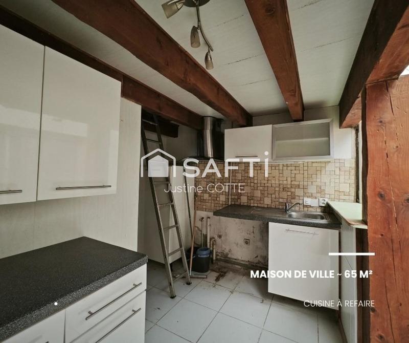 Maison de ville - 65 m² - 2 pièces