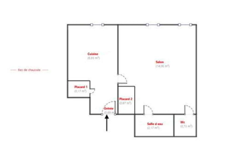 Appartement - 93 m² - 6 pièces