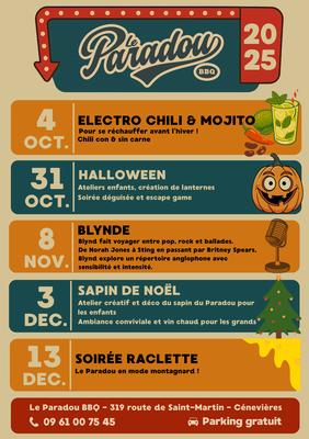 Soirée Raclette au Paradou Bbq