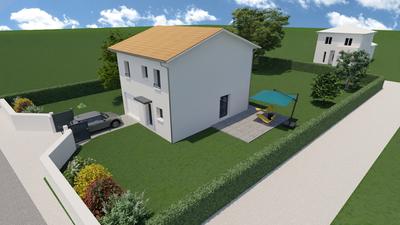 Maison - 90 m² - 4 pièces