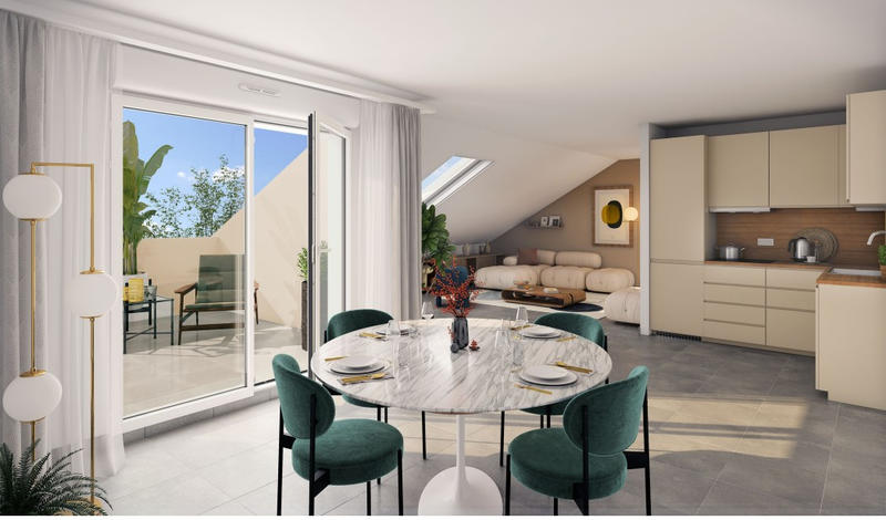 Appartement - 82 m² - 4 pièces