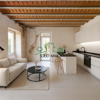 Maison de village - 90 m² - 2 pièces