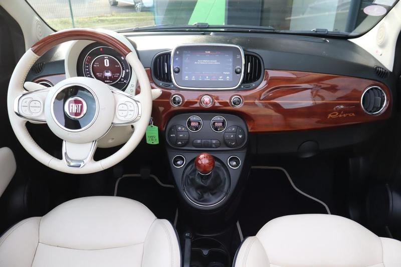 Fiat 500c My17 1.2 69 ch Riva avec Volant bois