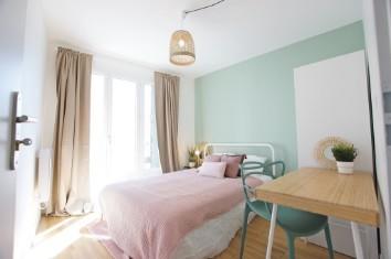 Chambre - 10 m² - 1 pièce