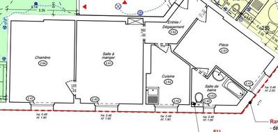 Appartement - 44 m² - 3 pièces