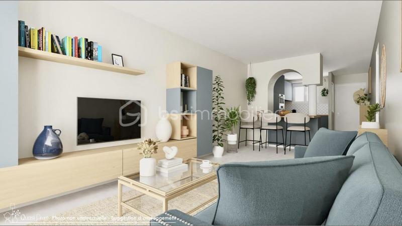 Appartement - 62 m² - 3 pièces