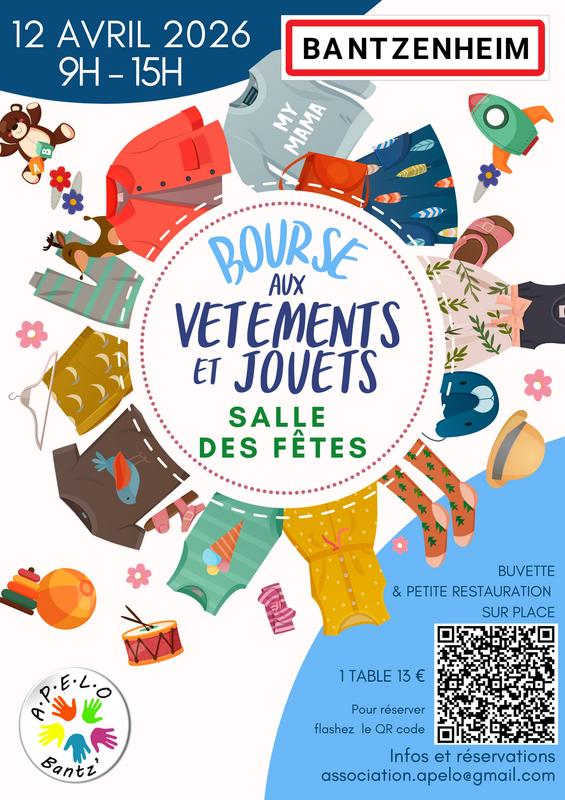 Bourse aux vêtements et jouets
