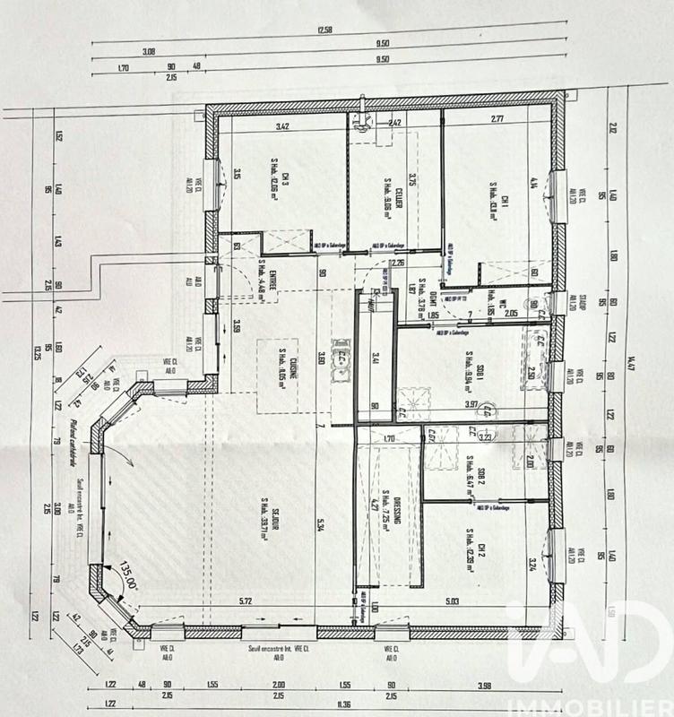 Maison - 131 m² - 5 pièces